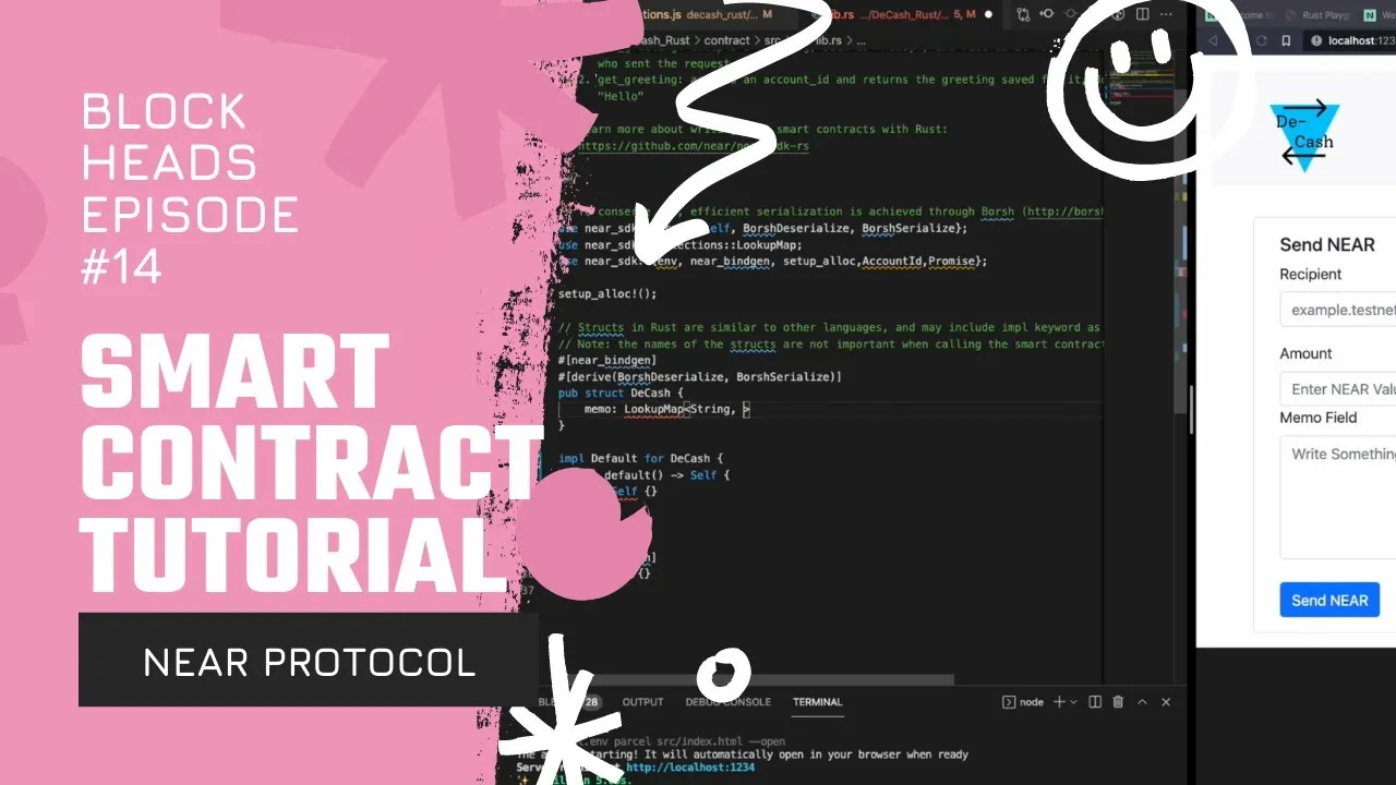 Create your first Smart Contract on NEAR Protocol with Rust