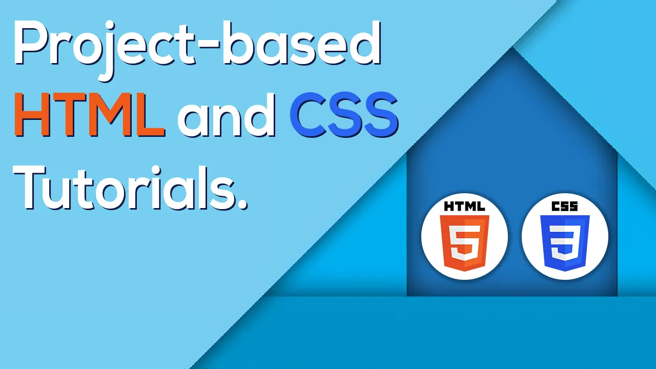 How to use project-based HTML and CSS tutorials.