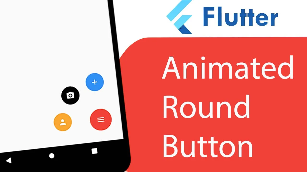 Animated Round Button with Flutter