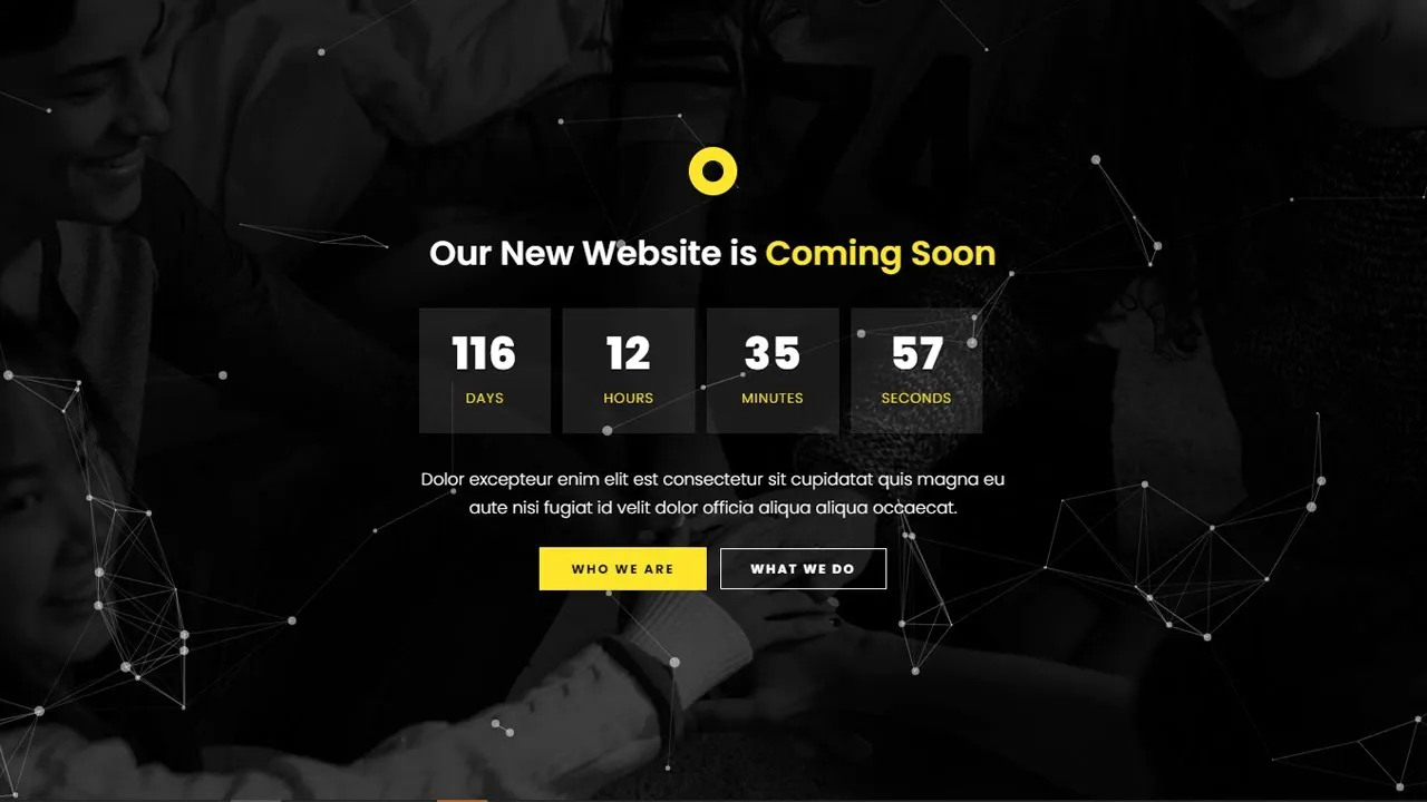 How To Create Coming Soon Page with HTML and CSS