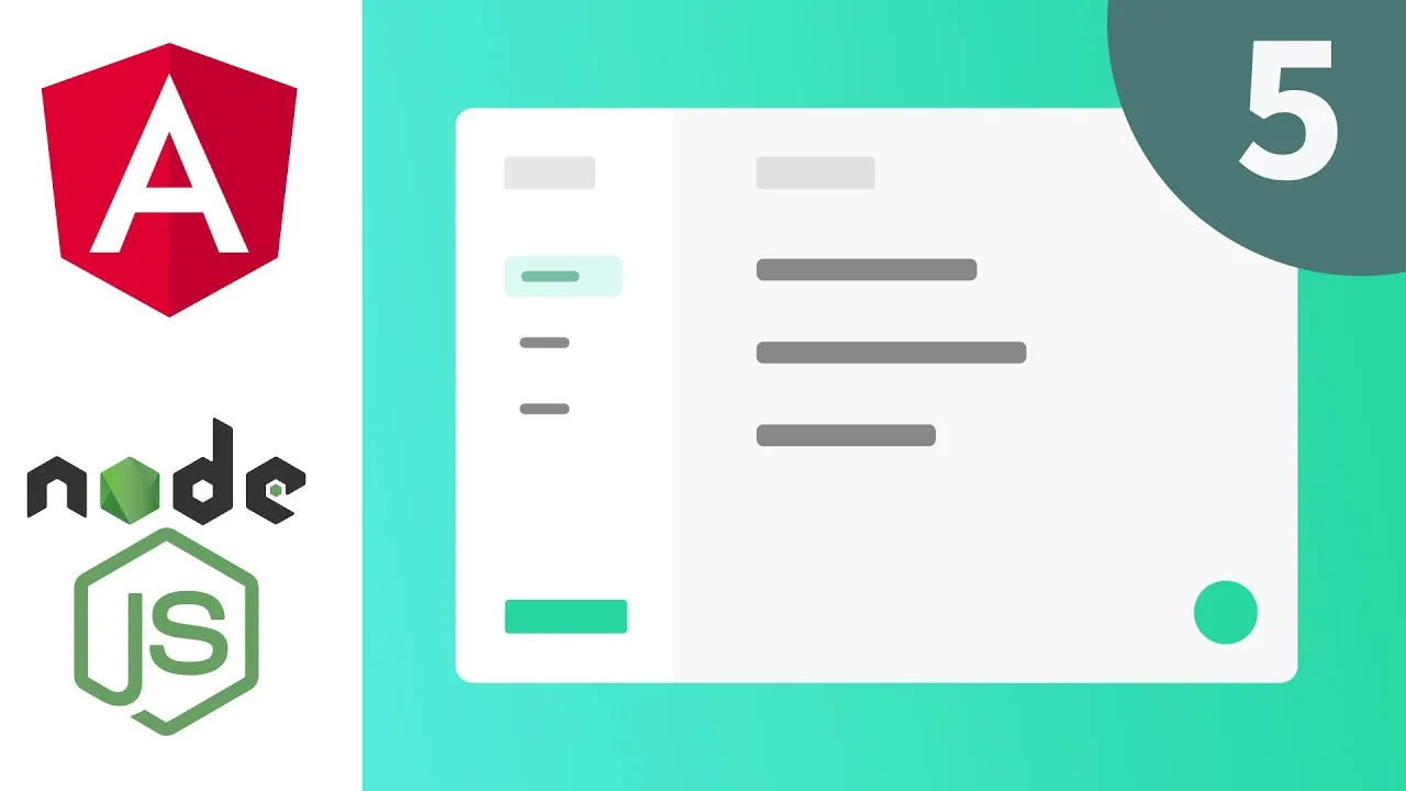 Creating Lists and Displaying in Sidebar with Angular & NodeJS