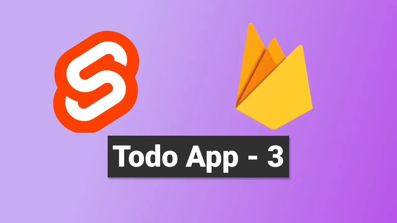 How to Add Todos with Enter Keystroke and Svelte Firebase Todo 