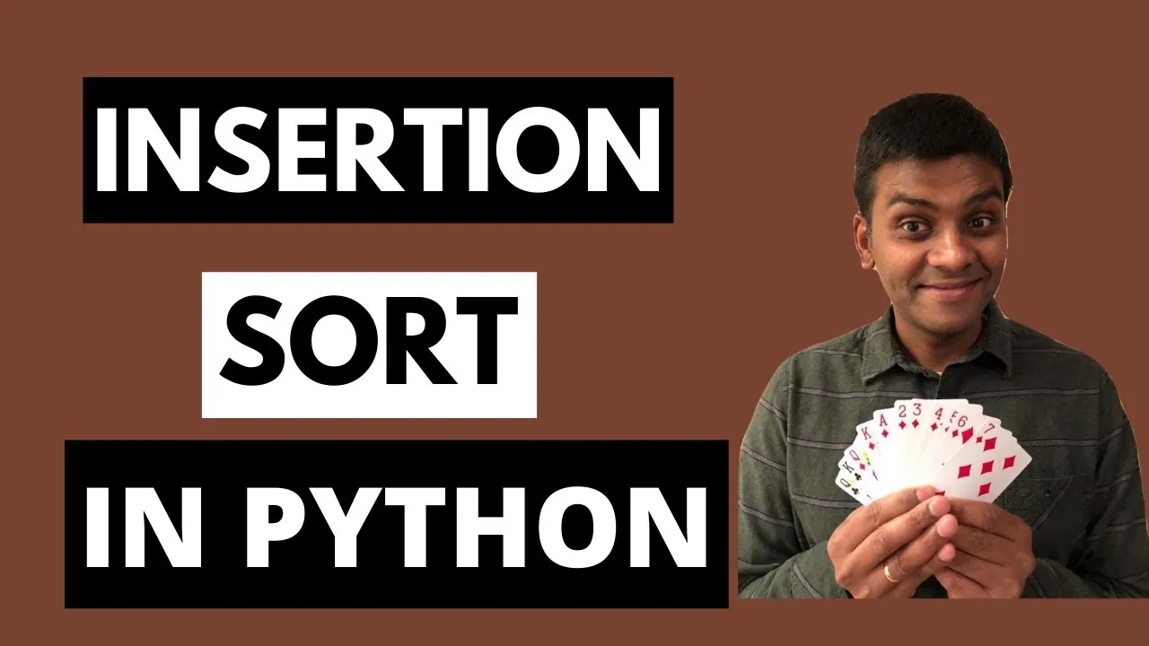 Python Program for Beginner: Insertion Sort Algorithm
