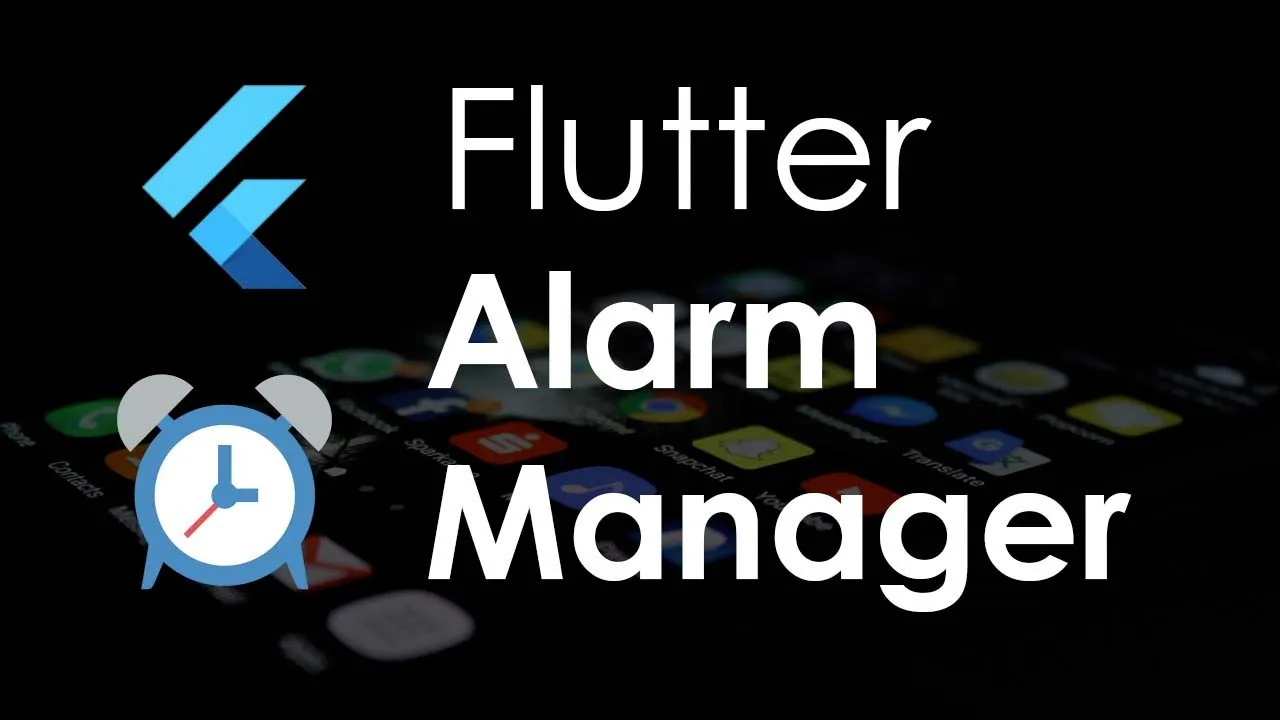 A Flutter Plugin for Accessing The android AlarmManager Service