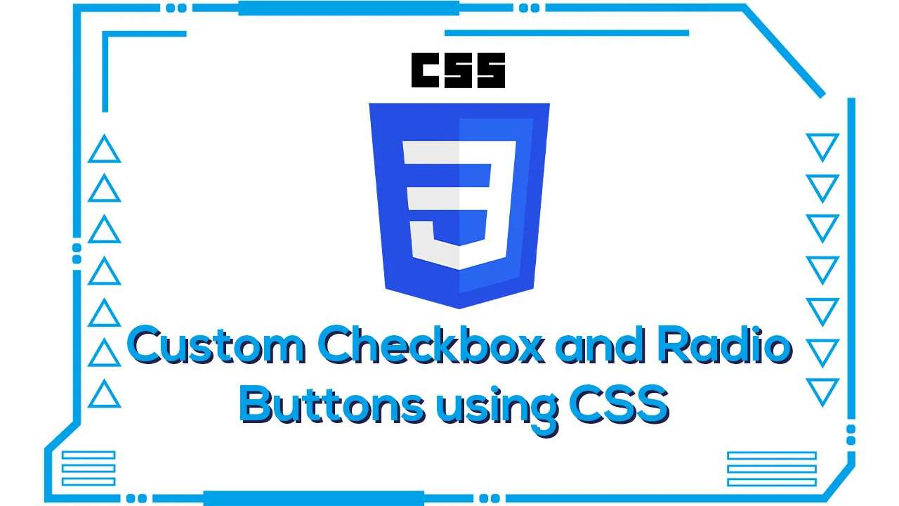 How to Use Custom Checkbox and Radio Buttons using CSS