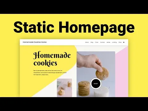 Create a Static Homepage on a WordPress Website