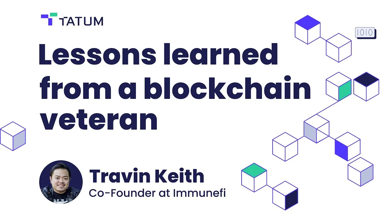 Lessons Learned From Blockchain Super Expert (Travin Keith)