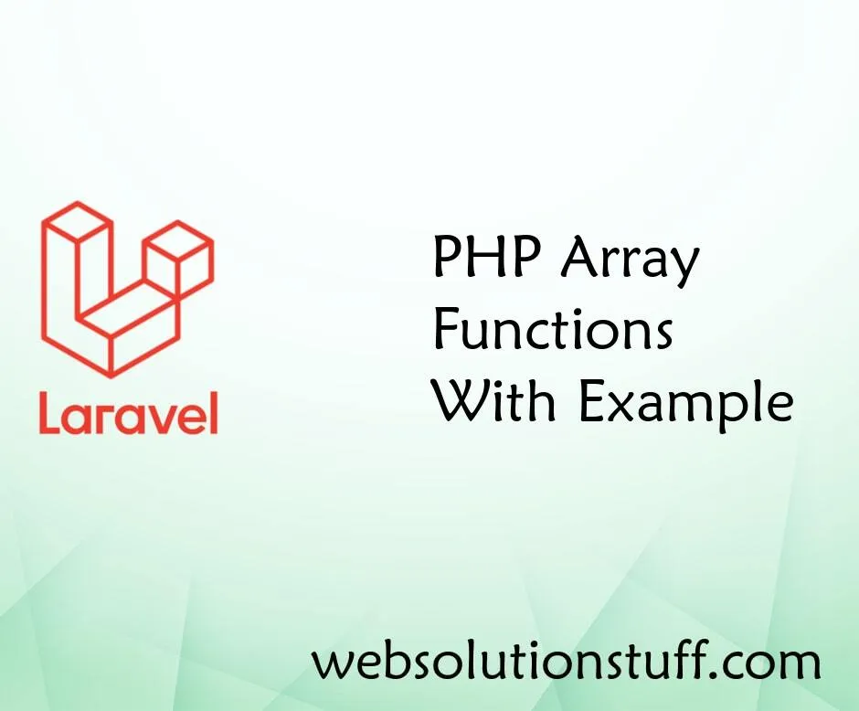 PHP Array Functions With Example