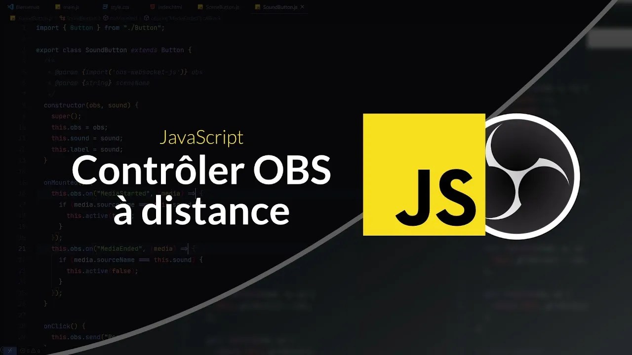 JavaScript Program : Contrôler OBS en JavaScript