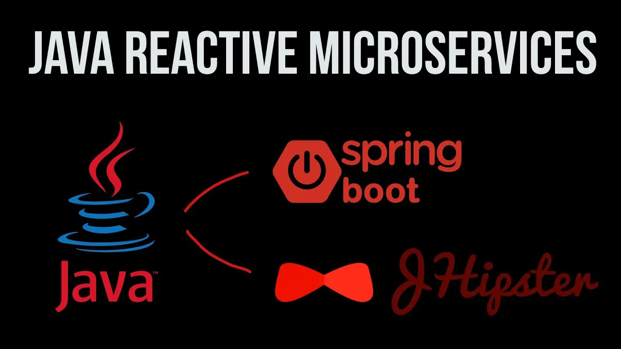 Java Microservices with Spring Boot, Spring WebFlux and JHipster