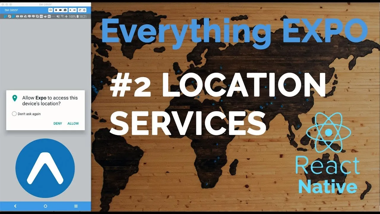 Use Location Services in a practical Real World Example (React Native)