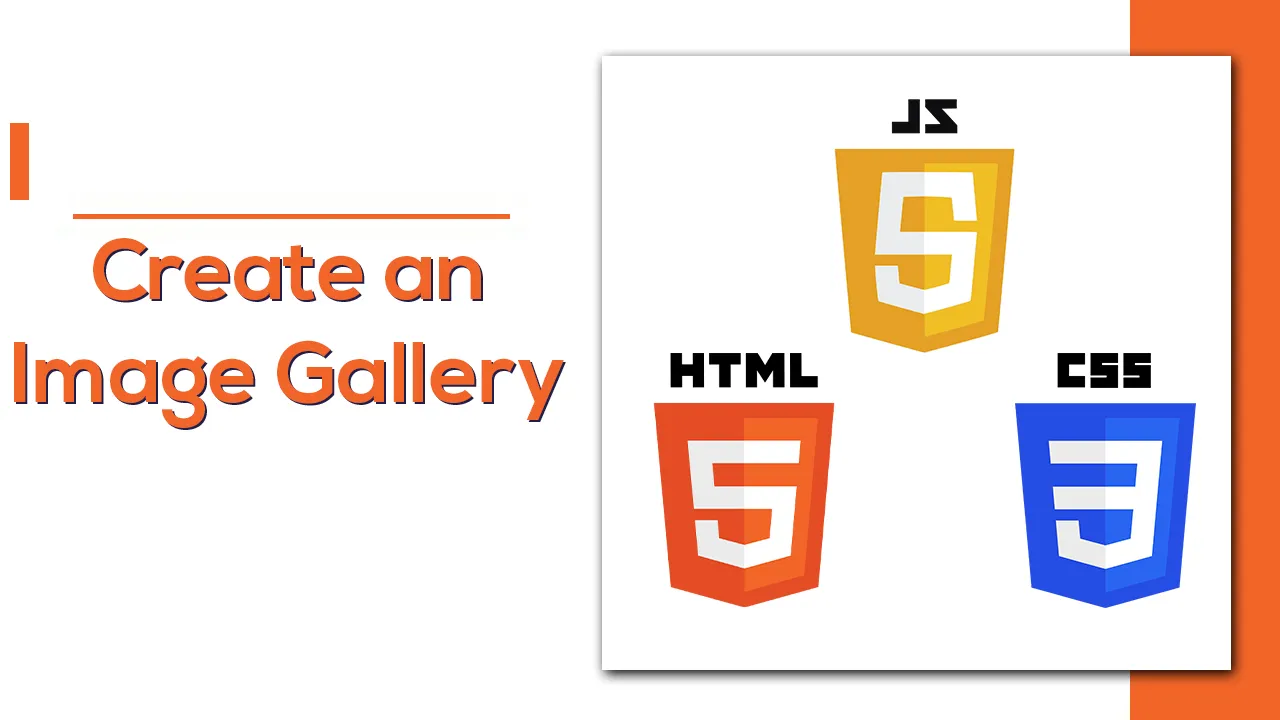 How to Create an Image Gallery with HTML, CSS and JavaScript
