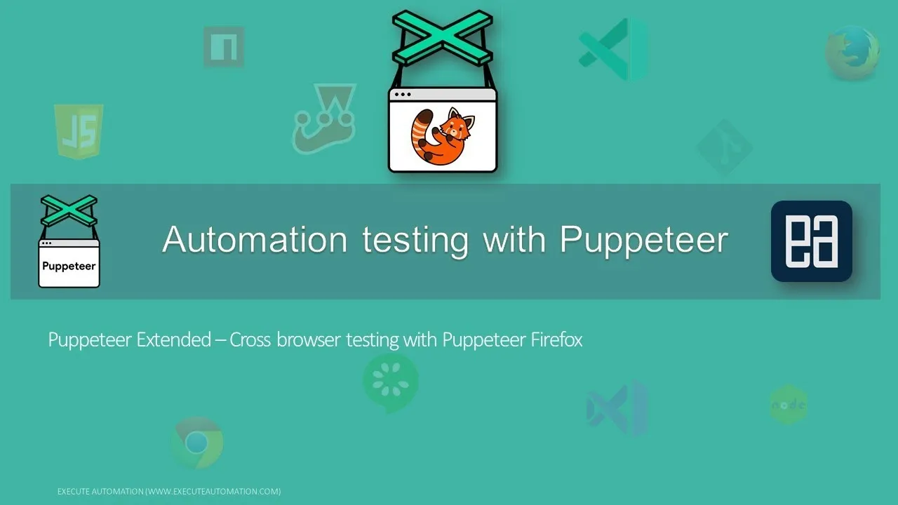 Simple How to Cross browser testing with Puppeteer (Firefox & Chrome)