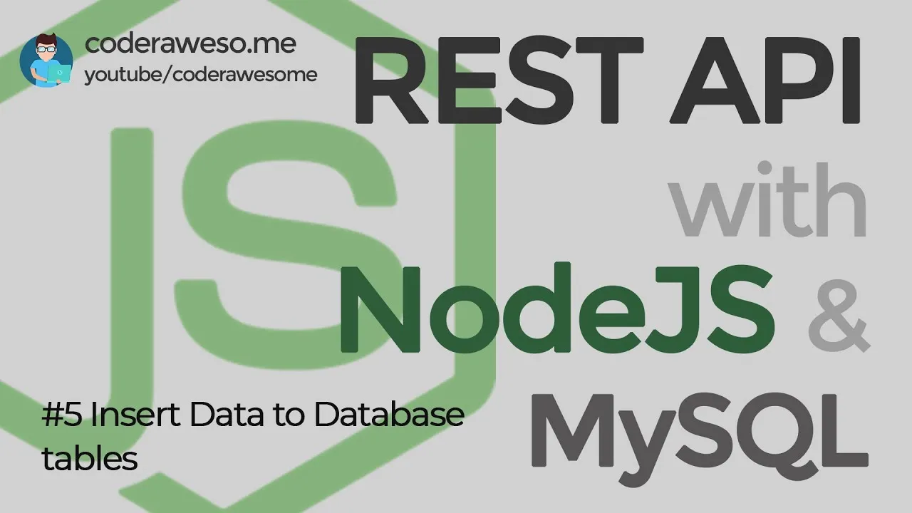 How to insert Data To A Mysql Database with NodeJS