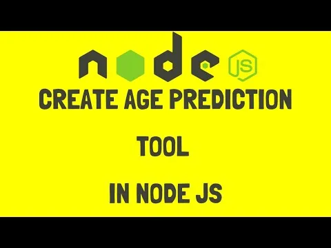 How to Create Age Prediction Tool in Node JS 