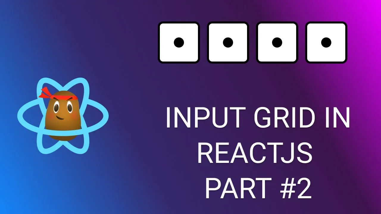 How to Create Pin input In ReactJS and Typescript Part 2