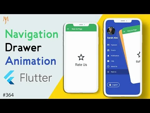 How to Create a Navigation Drawer Animation in Flutter