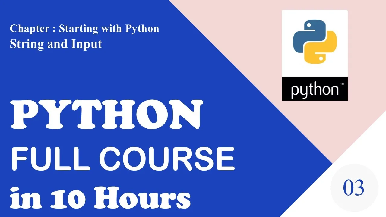 Learn About Strings, inputs, Connections In Python for Beginners