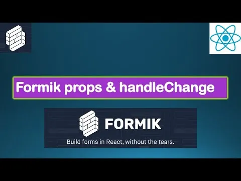 Learn About formik Props and Handling in React JS