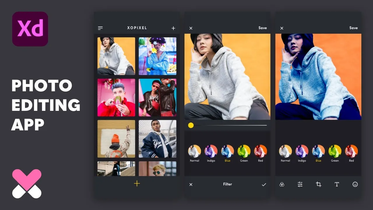 How to Design & Prototype Professional Photo Editing Apps in Adobe XD
