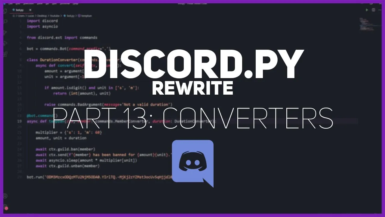  How to Use Converters in Discord Bot with Python