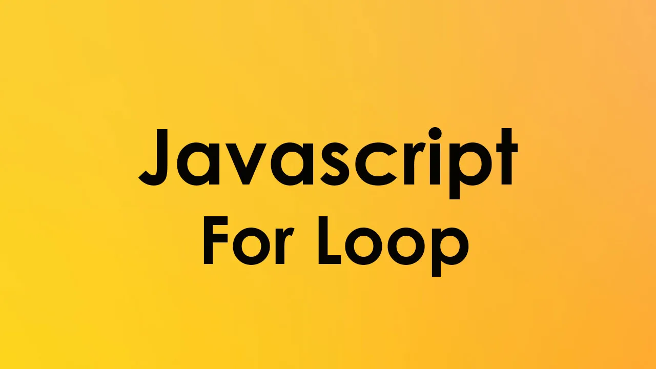Break Out For Loop in Modern JavaScript