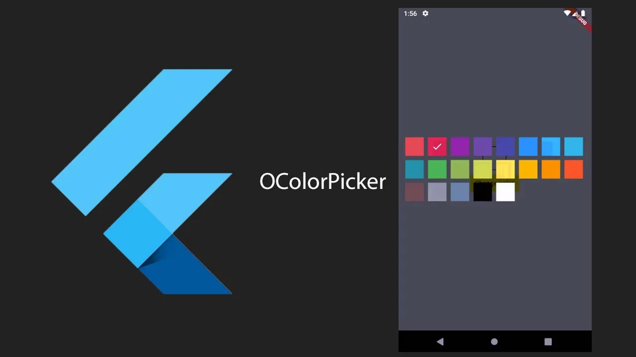 Simple and Fast 2-step Color Picker with Flutter