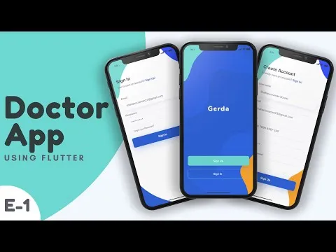 Building Production Ready Doctor Consultant App UI using Flutter
