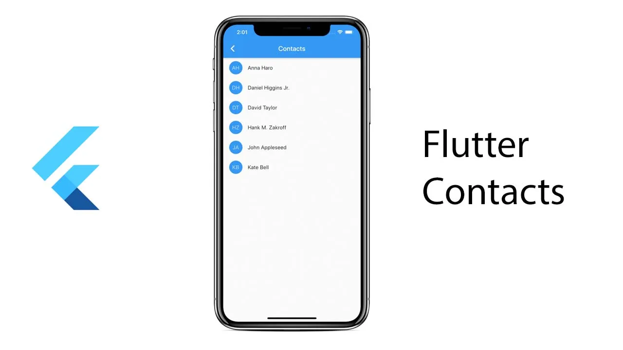 Flutter Plugin to Create, Update, Delete and Observe Native Contacts