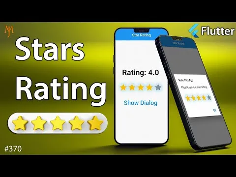 How to Create a Stars Rating Bar in Flutter 