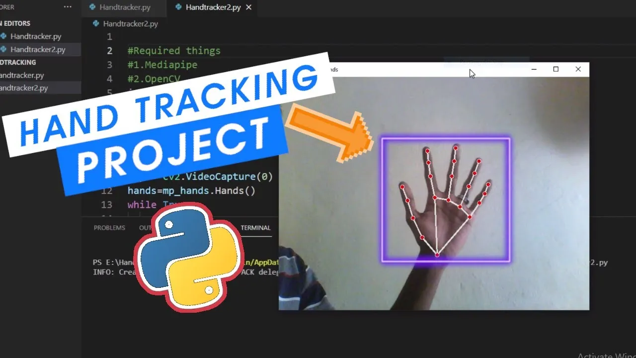 How to Track AI Hands with Python | Python Project