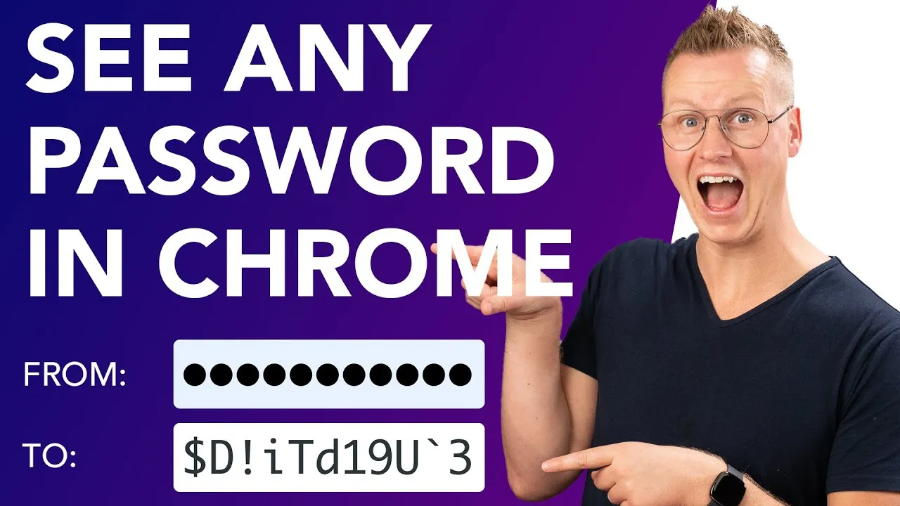 See Any Hidden Password in Chrome