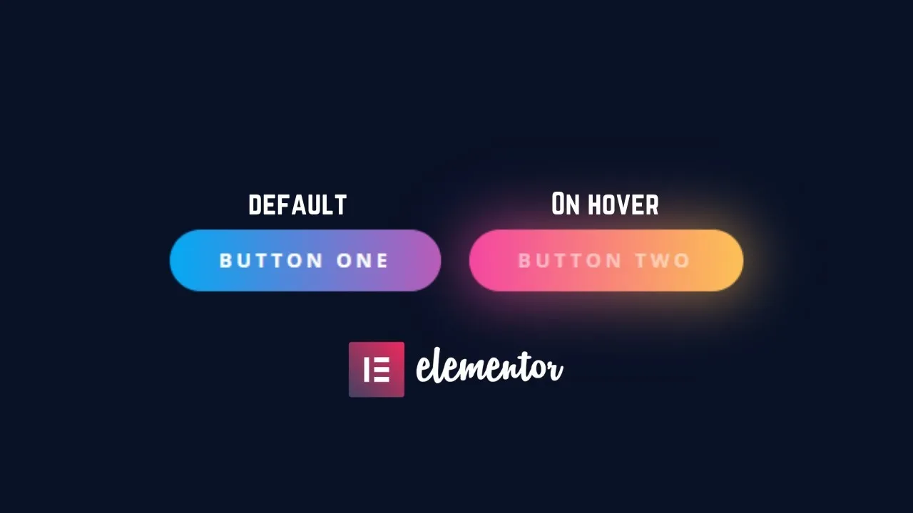 Create Glowing Effect on Button Hover - Elementor Tips and Tricks