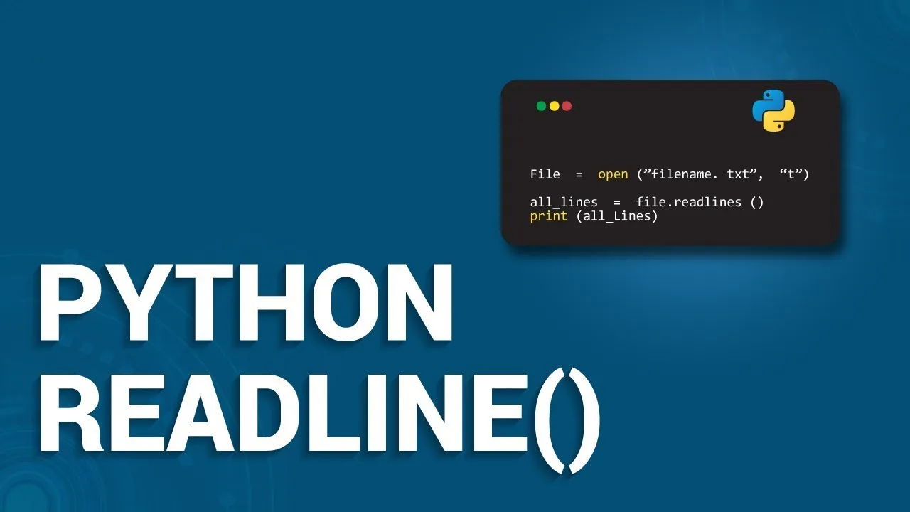 How to Use readlines() Function In Python For Beginner 2021