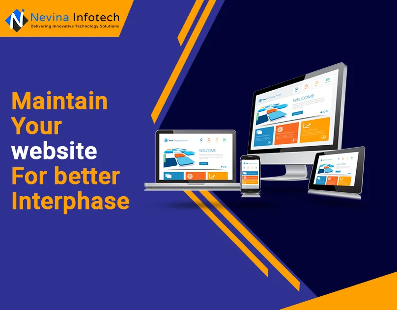 Maintain your website For better interphase