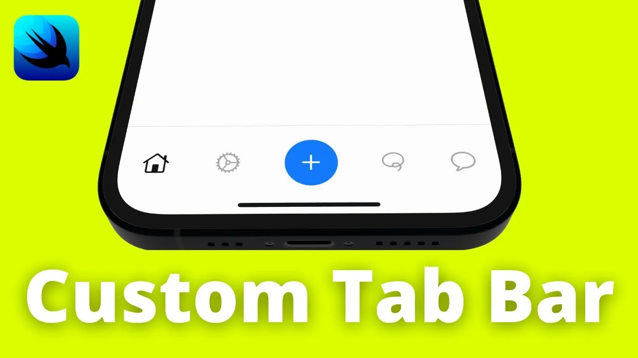 How to Make Custom Tab Bar in IOS App Using SwiftUI 2021