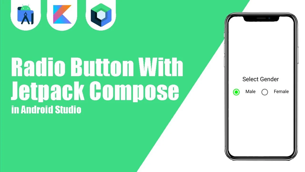 How To Use Radio Button With Jetpack Compose in Android Studio