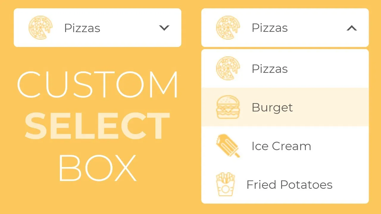 How to Create A Fully The Custom Select Box using HTML CSS and Jquery