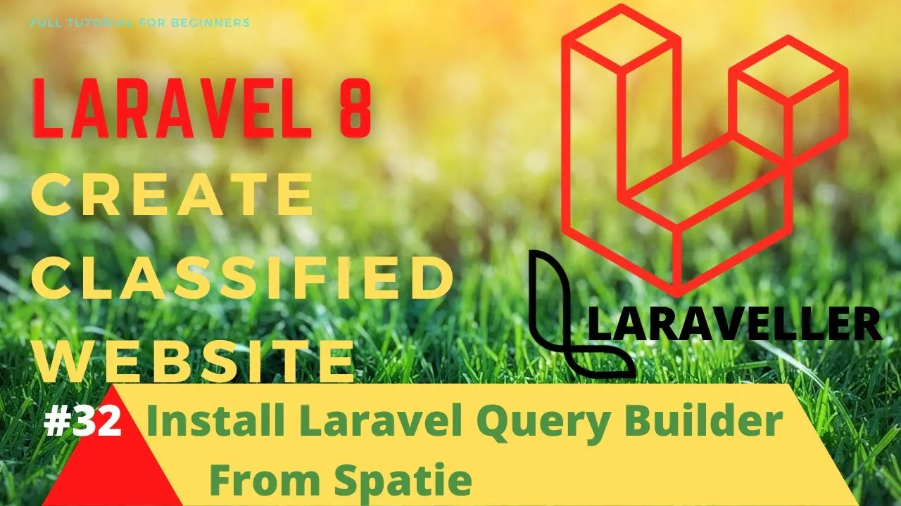 How to install The Laravel Query From Spatie with Laravel 8