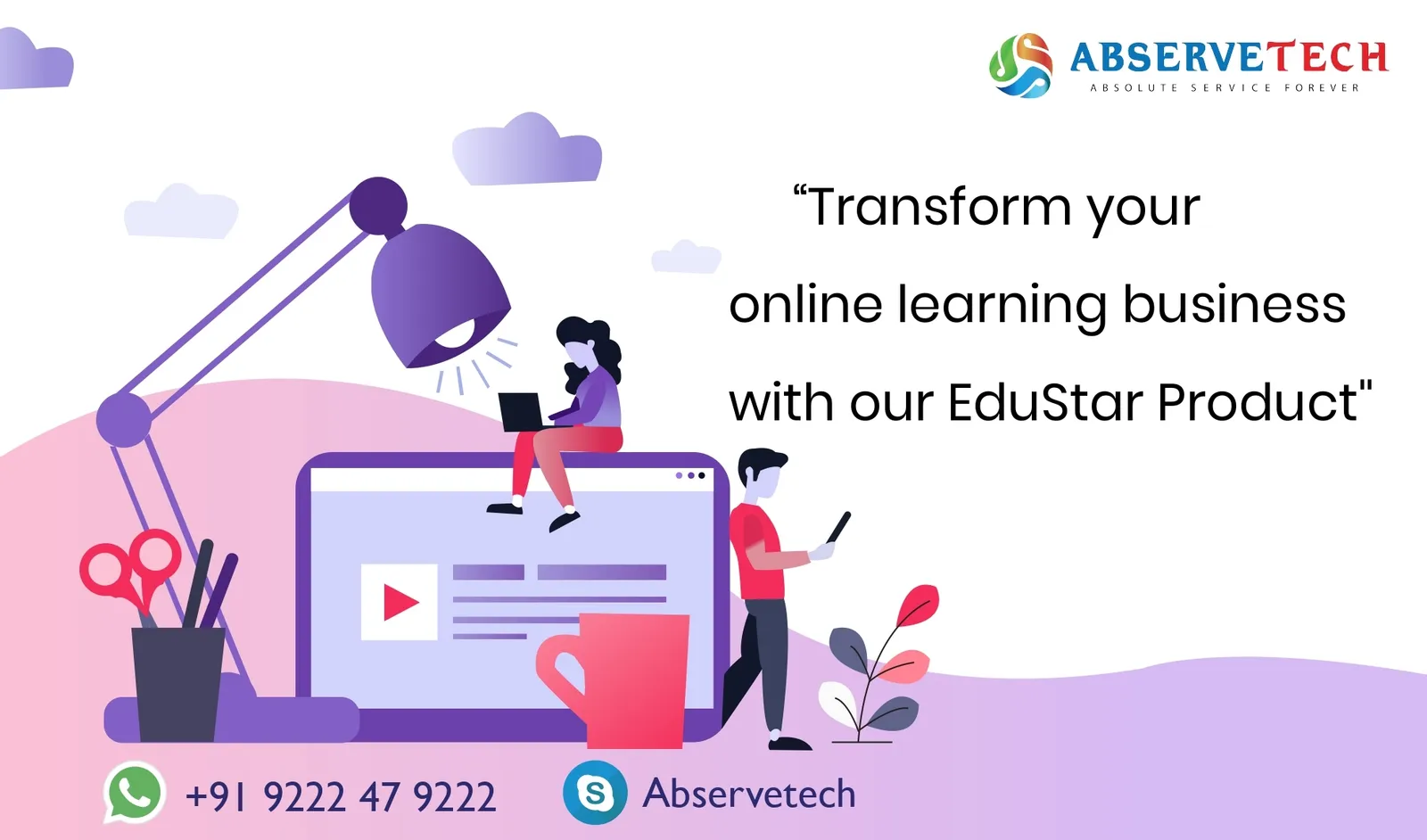 Transform your online learning business with our EduStar product