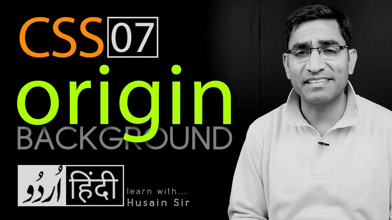 Learn About Background Origin in CSS3 In Hindi and Urdu