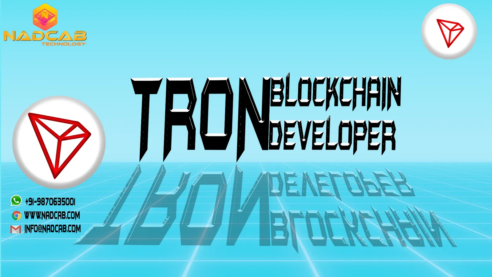 Tron token smart contract developer