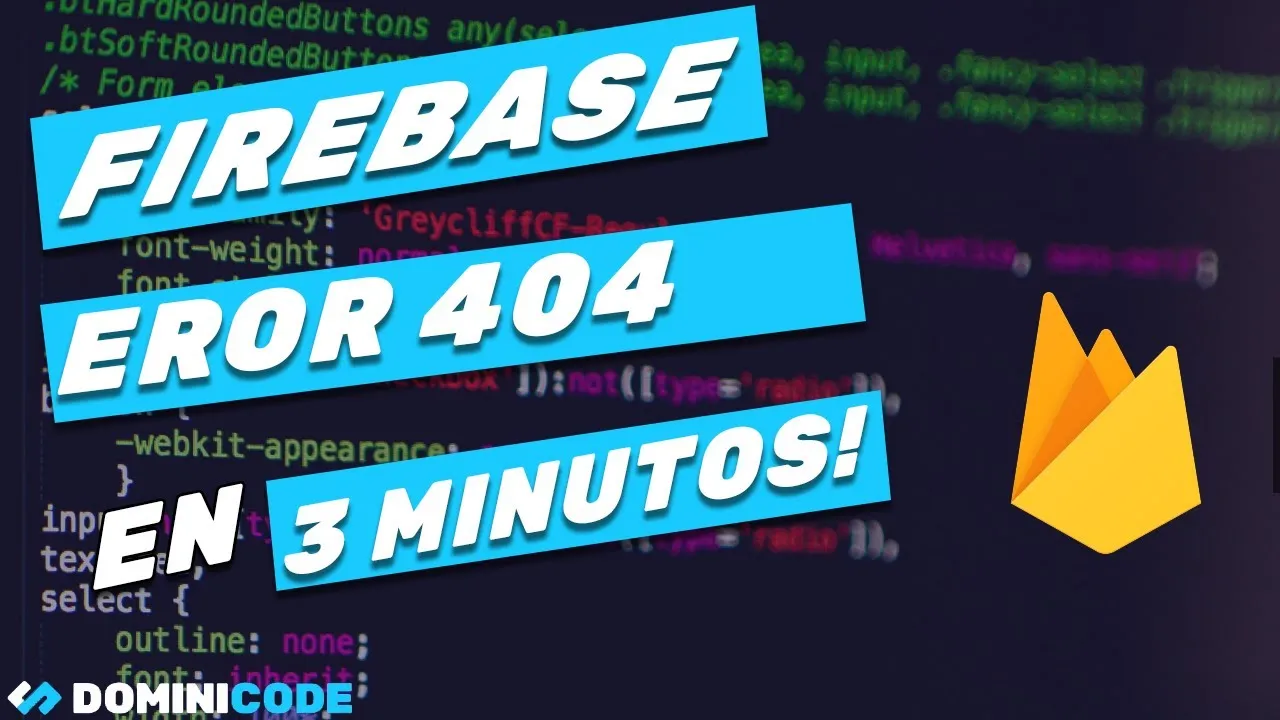instruir Reparar El Error 404 De Firebase En angularFire