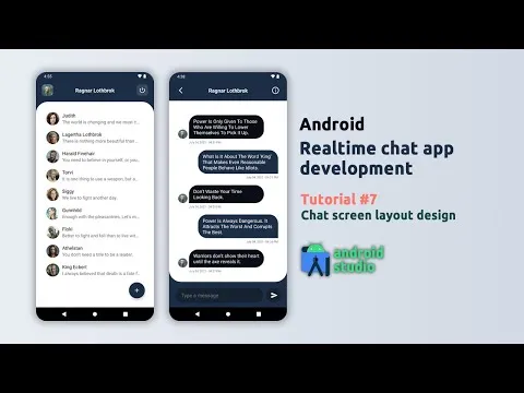 How to Create Chat Screen Layout for Android Chat App