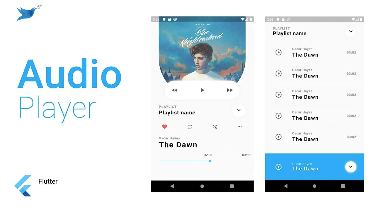 A Complete Api for Audio Playback and Recording with Flutter