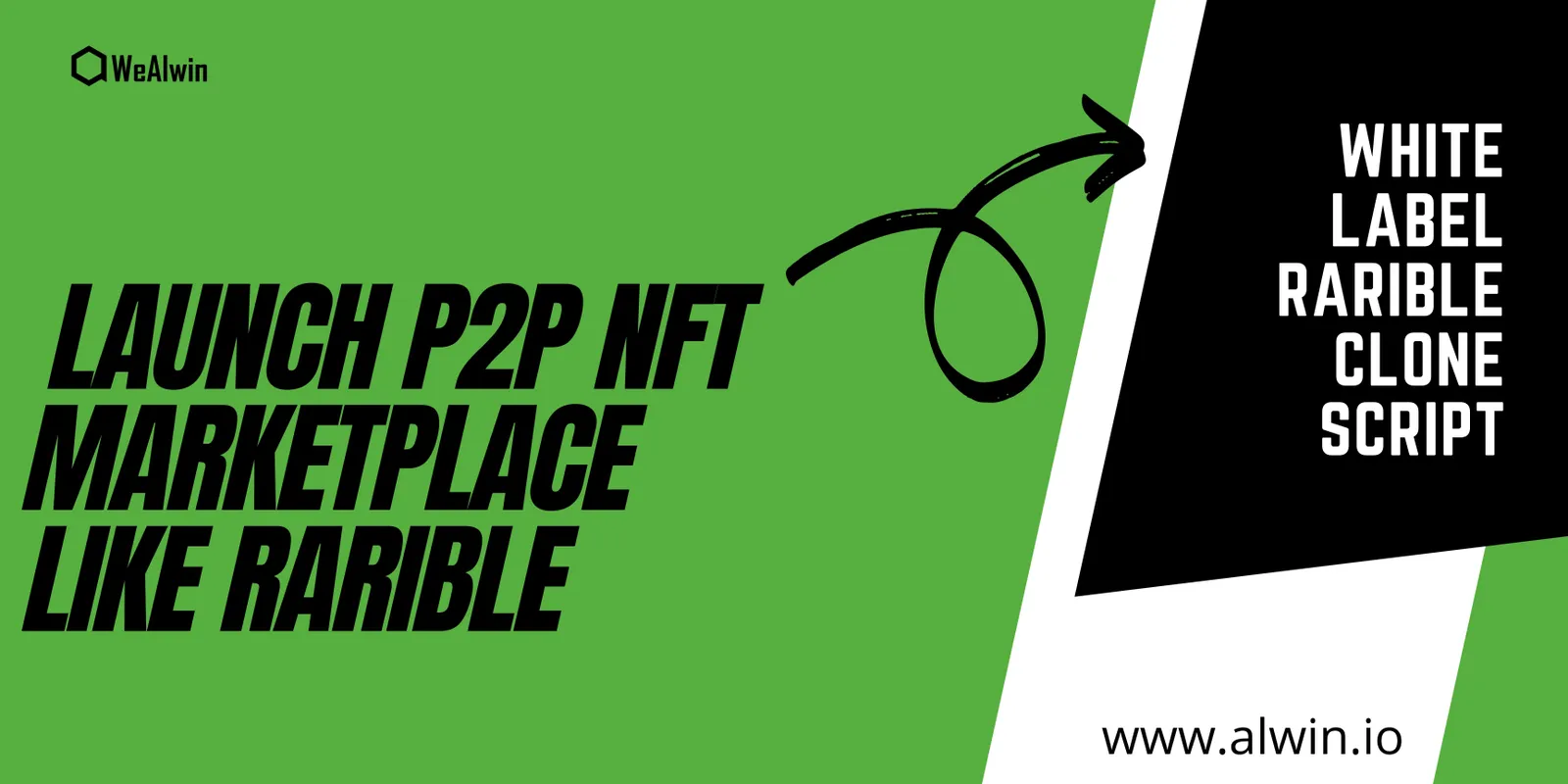 White label Rarible clone script to launch p2p NFT marketplace 