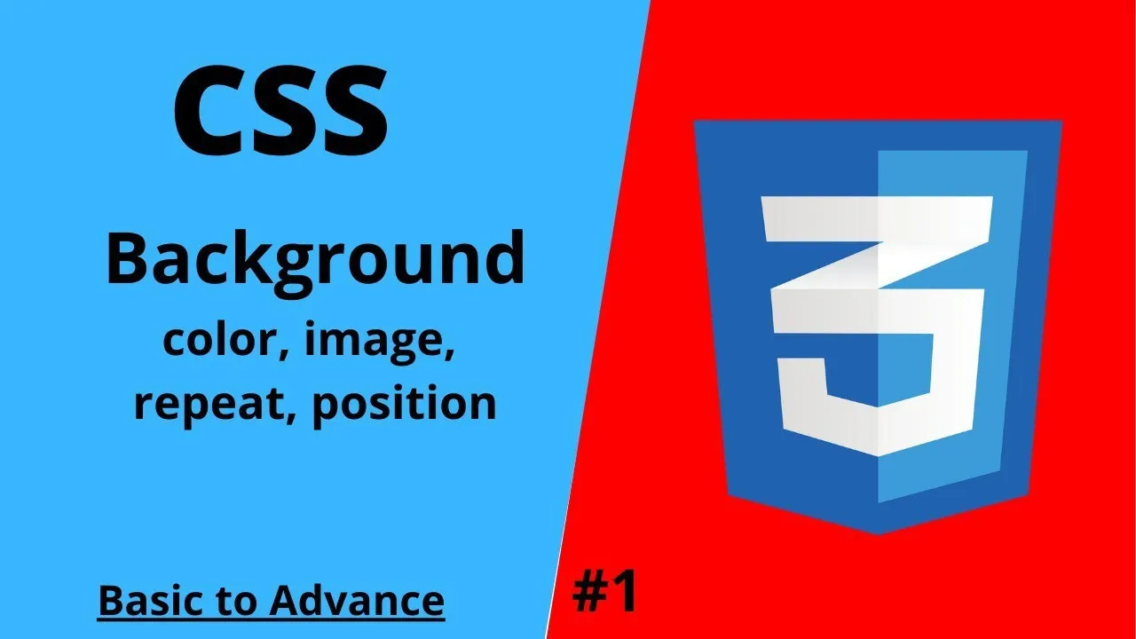 CSS: BackGround - Color, Image, Repeat, Position in CSS
