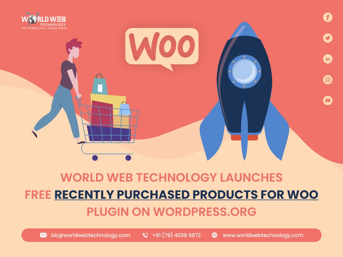 World Web Technology launches free recently purchased products for woo