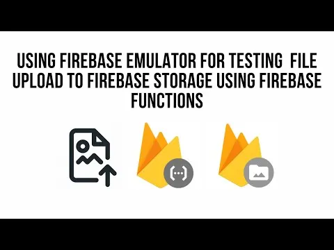 File Upload to Firebase Storage Using Firebase Functions 