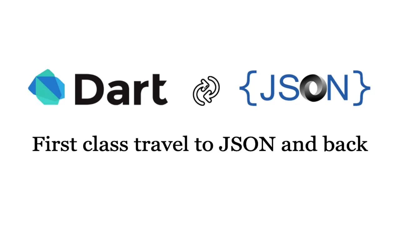 Serialize / Deserialize Dart Objects to/ from JSON